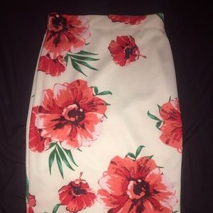 Floral skirt